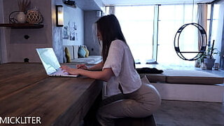 My colleague didn't hesitate for long when she saw the thick cock.