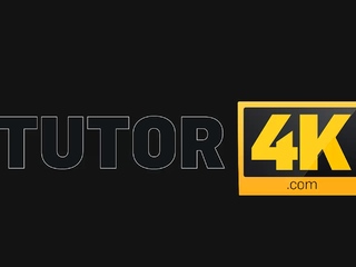 TUTOR4K. Boy instead of going at party has sex with tutor