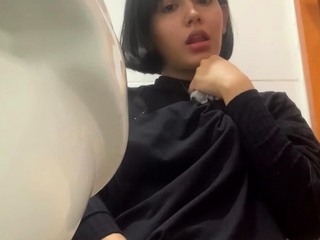 Amateur striptease and Solo masturbation