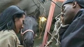 Wild Hard Gangbang Romanian Girl 4 big dicks at once inside