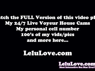 'Giantess swallowing YOU big GULP down her throat teases and toys getting hornier w/ behind the scenes bloopers - Lelu Love'