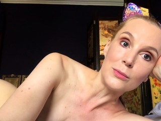 Gorgeous Mature Blonde Solo Masturbation