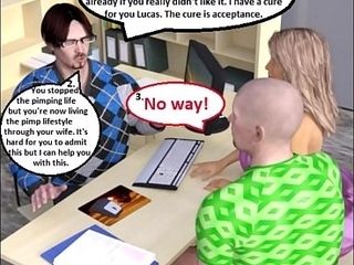3D Comic: Sex Addicted Wife Cuckolds &amp_ Humiliates Husband With Sexologist